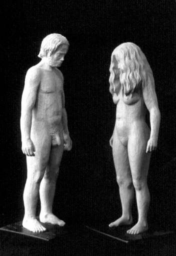 Askr and Embla by S. Lindsay